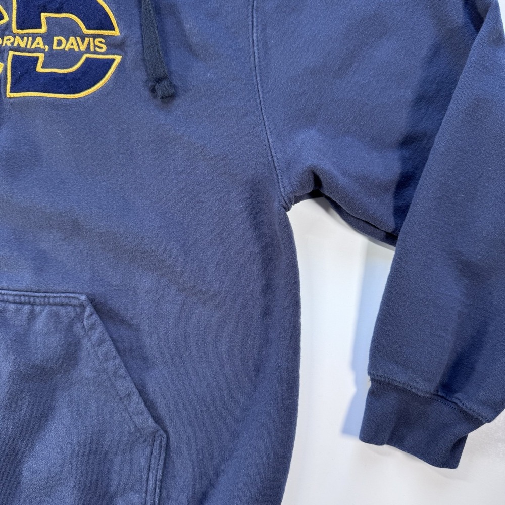 OURAY UCD University Of California Davis Pullover Hoodie Large Cotton Blend - Picture 8 of 11